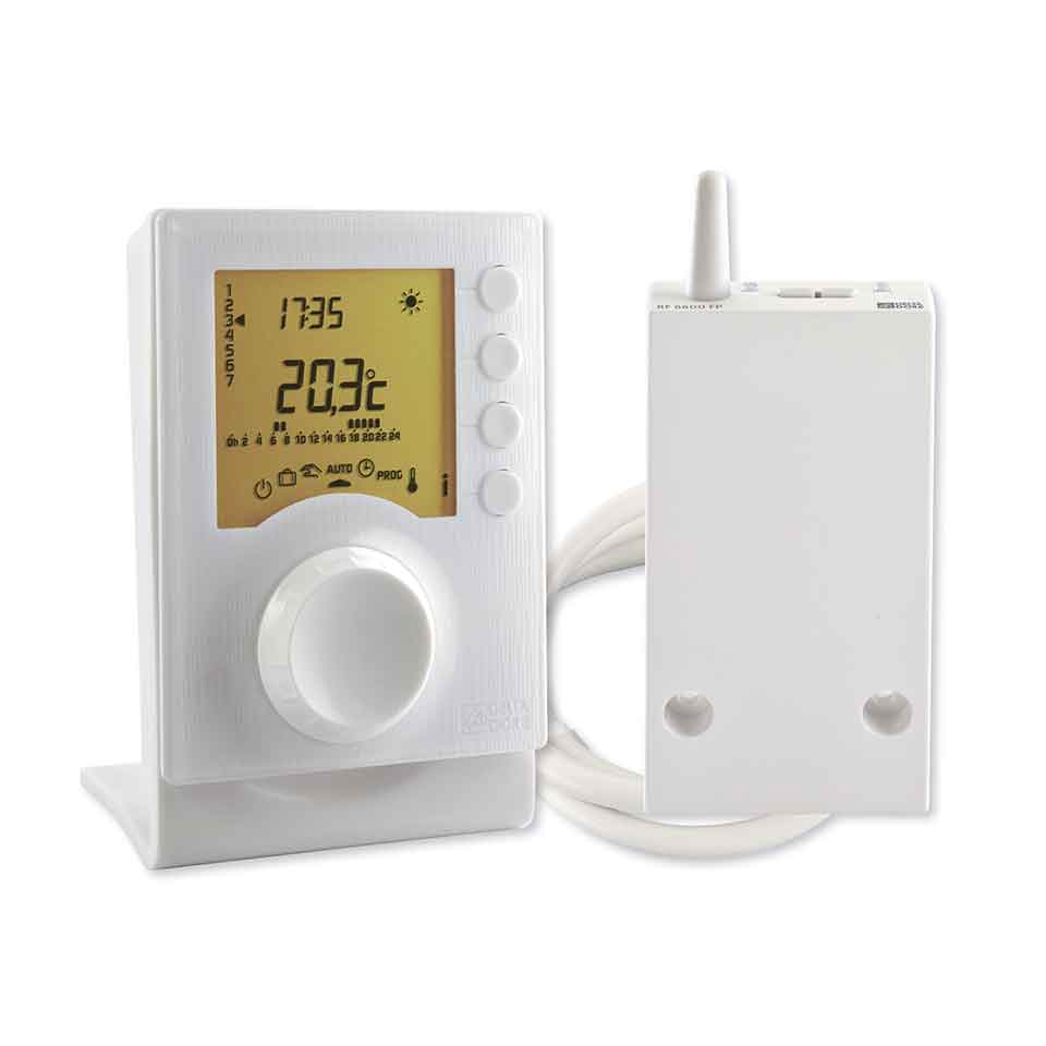 Termostato ambiente digital climatización (calor y frío ) Tybox 51